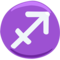 Sagittarius emoji on Messenger